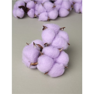 Цветок искусственный 15 штук 5 см лавандовый / W-266 /уп 40/160/