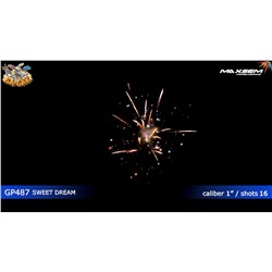 Фейерверк M1042 Сладкий сон / Sweet dream (1" х 16)