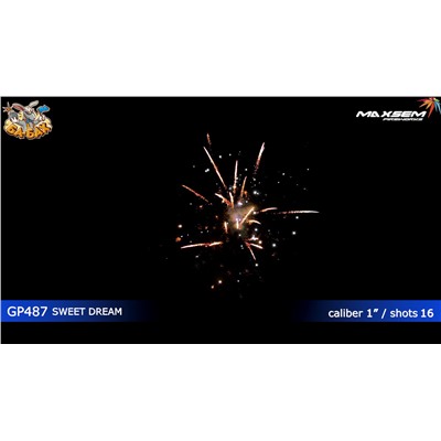Фейерверк M1042 Сладкий сон / Sweet dream (1" х 16)