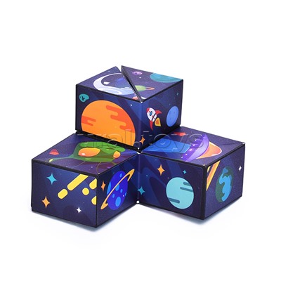 Головоломка "Магический куб" 3 в 1 в коробке