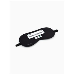 Маска для сна «Абонент не доступен», 19.3×9.5 см, чёрная