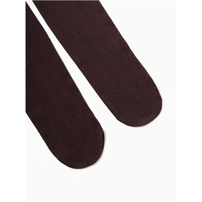 Женские колготки MINAKU 100 ден, тёмно-коричневые, размер 2/S