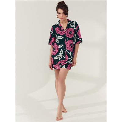 КОМПЛЕКТ ЖЕНСКИЙ (ЖАКЕТ, ШОРТЫ) 592460-1