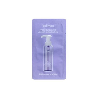 Celimax Пробник Гидрофильное масло от чёрных точек Derma Nature Fresh Blackhead Jojoba Cleansing Oil