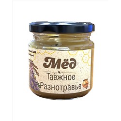 Мед Таежное разнотравье / 200 г / Солнечная Сибирь