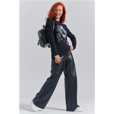 8575 футболка с дл.рукавом унисекс