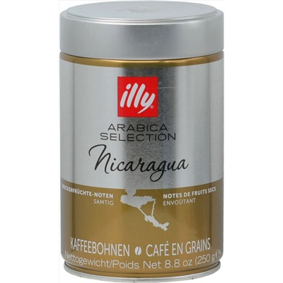 illy. Nicaragua (зерно) 250 гр. жест.банка