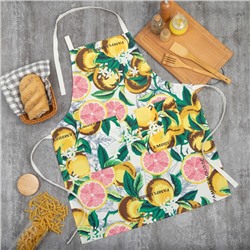 Фартук «Этель. Лимончики», 60×75 см, 100% п/э