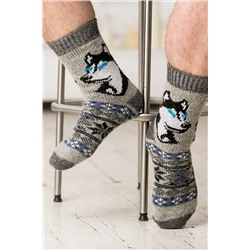 Носки шерстяные шерстяные мужские Хаски НАТАЛИ, 1056134