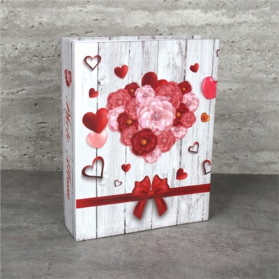 Фотоальбом 200 фото 10х15 Сердце / 9348 /уп 48/