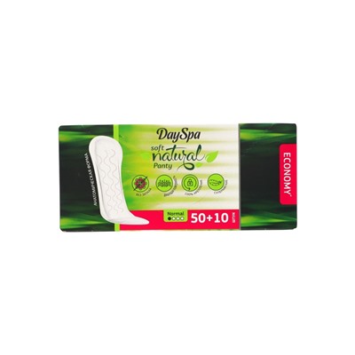 Прокладки ежедневные Day Spa classic soft, мягкие, 60 шт.