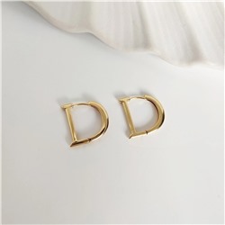 Серьги Сердечки