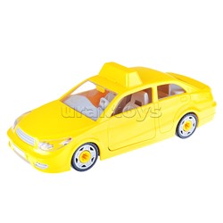 Машина - конструктор "Такси" с отверткой, в коробке