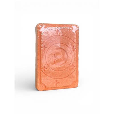 Бомбочка для ванн с картой-предсказанием LUNAR ORACLE оранжевая, 110 г