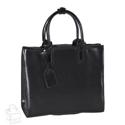 Сумка женская кожаная 6609NN black Natale Navetta