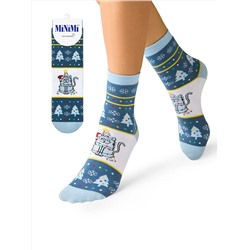 Minimi Носки MINI INVERNO 3300-7 (кот, заяц, такса)