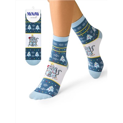 Minimi Носки MINI INVERNO 3300-7 (кот, заяц, такса)