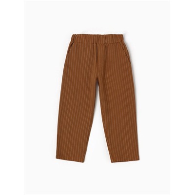 Брюки для мальчика KAFTAN, размер 28 (86-92 см), коричневые