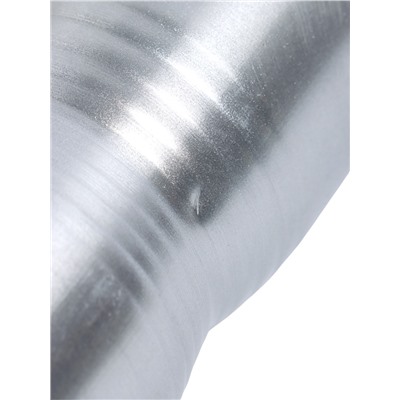 УЦЕНКА Бутылка для воды «Мастер К», 750 мл, 24×7.3 см, корпус из алюминия, серебристая