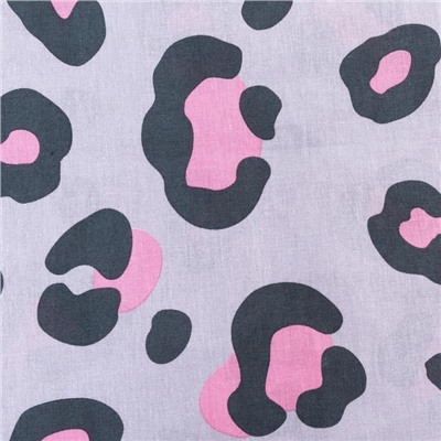 Постельное бельё 1.5-спальное «Этель» Happy leopard, бязь