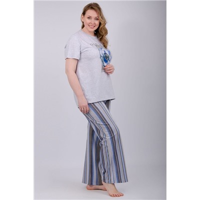 Пижама с брюками Флористика 2 НАТАЛИ, 1231977