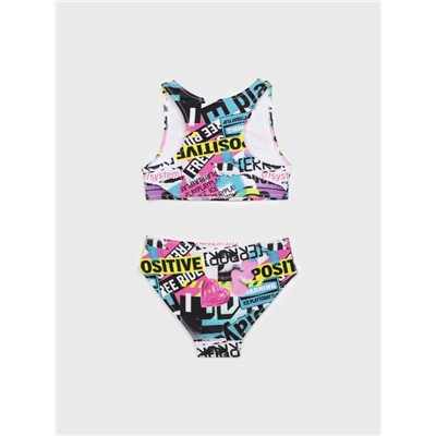 Купальный костюм трикотажный для девочек