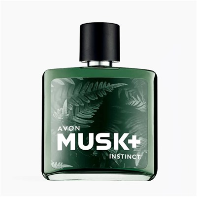 Туалетная вода Instinct серии AVON Musk+. 75 мл