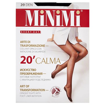 Колготки MiNiMi Calma 20 den 3D (nero, 4)