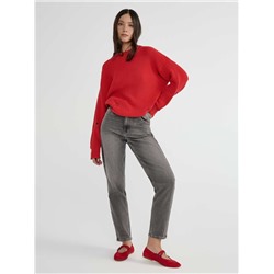 Вязаные джемперы CONTE Джемпер объёмного силуэта из хлопка с имитацией разрывов LDK 2395