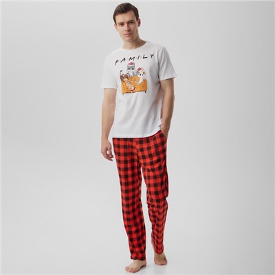 Пижама мужская KAFTAN «Family» размер 52