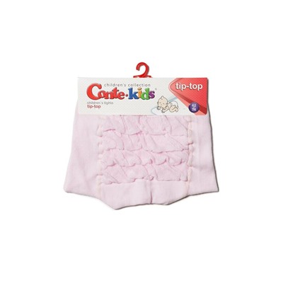 Классические Conte-kids TIP-TOP Хлопковые колготки с воланами и люрексом