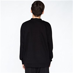 3076 черн Свитшот для мальчиков (134-164)