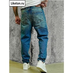 Джинсы бананы мужские