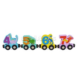 Обучающая игрушка "Занимательный паровозик с цифрами-3" в коробке