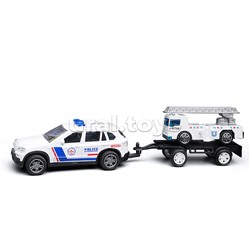 Машина "Городская служба полиции" металл, в коробке