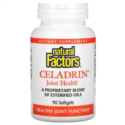 Natural Factors, Celadrin, для здоровья суставов, 90 капсул