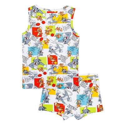 Комплект детский трикотажный для мальчиков: майка, трусы