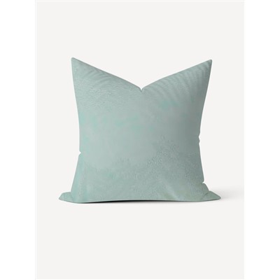 Наволочка сатин жаккард 100% хлопок - Нефрит