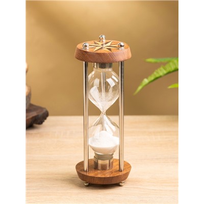 Песочные часы «Стороны света», 6.5×6.5×18.6 см, на 1.5 минуты