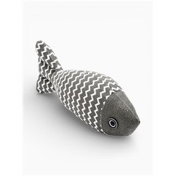 Игрушка для кошек «Рыба моей мечты», 21 см, с кошачьей мятой, серая