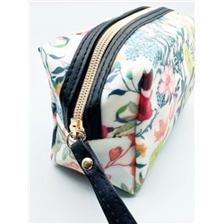 Sunflower Косметичка-пенал женская непромокаемая 1605, разноцветные цветы и травы 21021