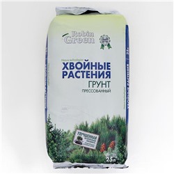 Грунт для хвойных растений Робин Грин прессованный 25 л