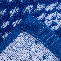 Полотенце махровое Этель «Знаки зодиака: Скорпион», 70×130 см, 100% хлопок, 420 г/м², синее