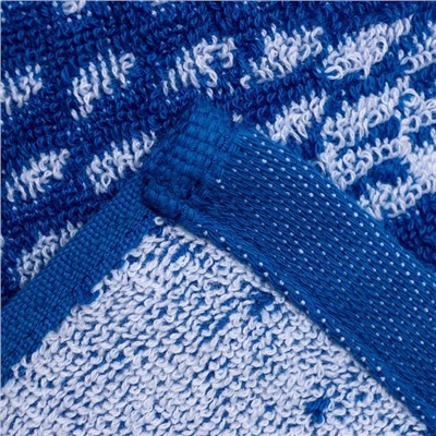 Полотенце махровое Этель «Знаки зодиака: Скорпион», 70×130 см, 100% хлопок, 420 г/м², синее