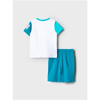 Комплект трикотажный для мальчиков: фуфайка (футболка), шорты