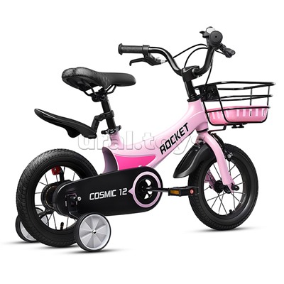 Велосипед 12" Rocket Cosmic, цвет розовый