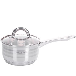 28821 Ковш с крышкой 2 л нерж  MB (х12)