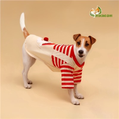 Футболка для животных Santa, размер L (ДС 35, ОГ 45 см)