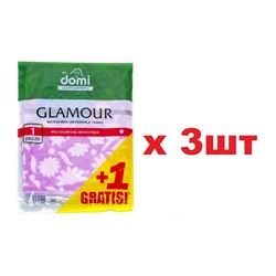 Domi Microfibra Универсальная микрофибра Glamour 1шт 3шт