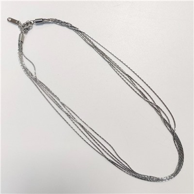 Колье из цепочек